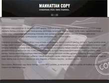 Tablet Screenshot of manhattancopy.com